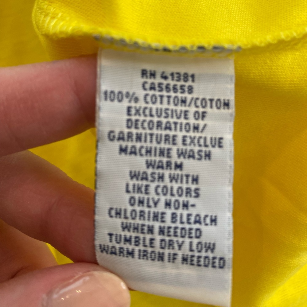 Polo Ralph Lauren Men’s Yellow Short Sleeve Shirt - Picture 6 of 6